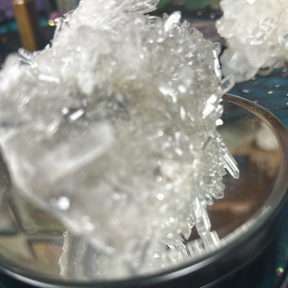 Stunning, quartz, needle cluster extremely transparent, 219 g - Picture 2 of 6
